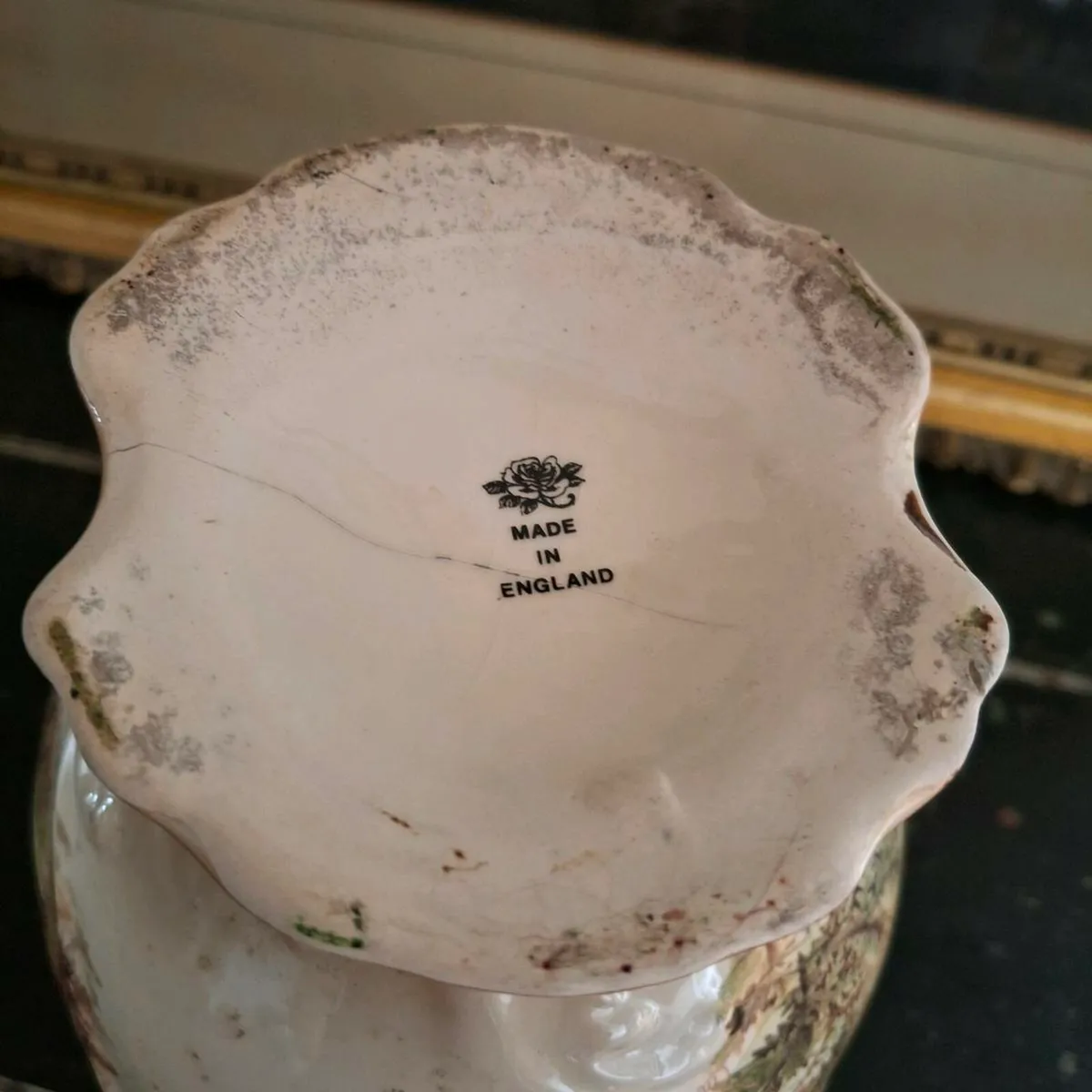 Staffordshire Pottery Vase - Image 4