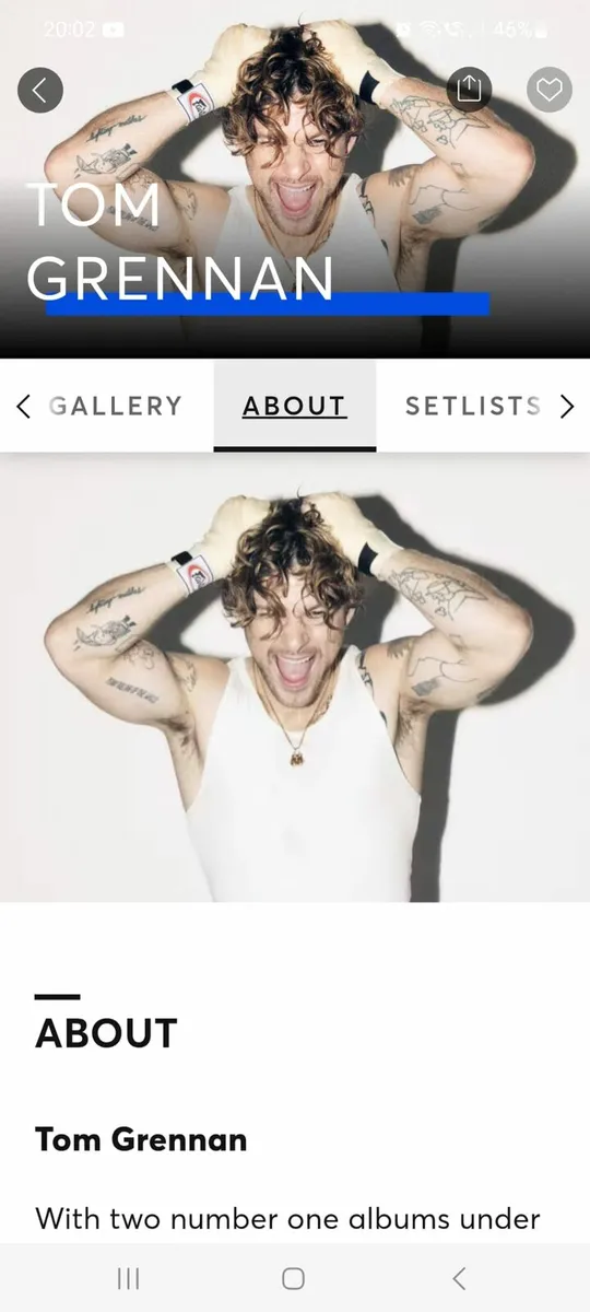 Tom Grennan Tickets