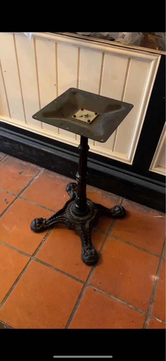 Cast Iron Tables/Bases - Image 2