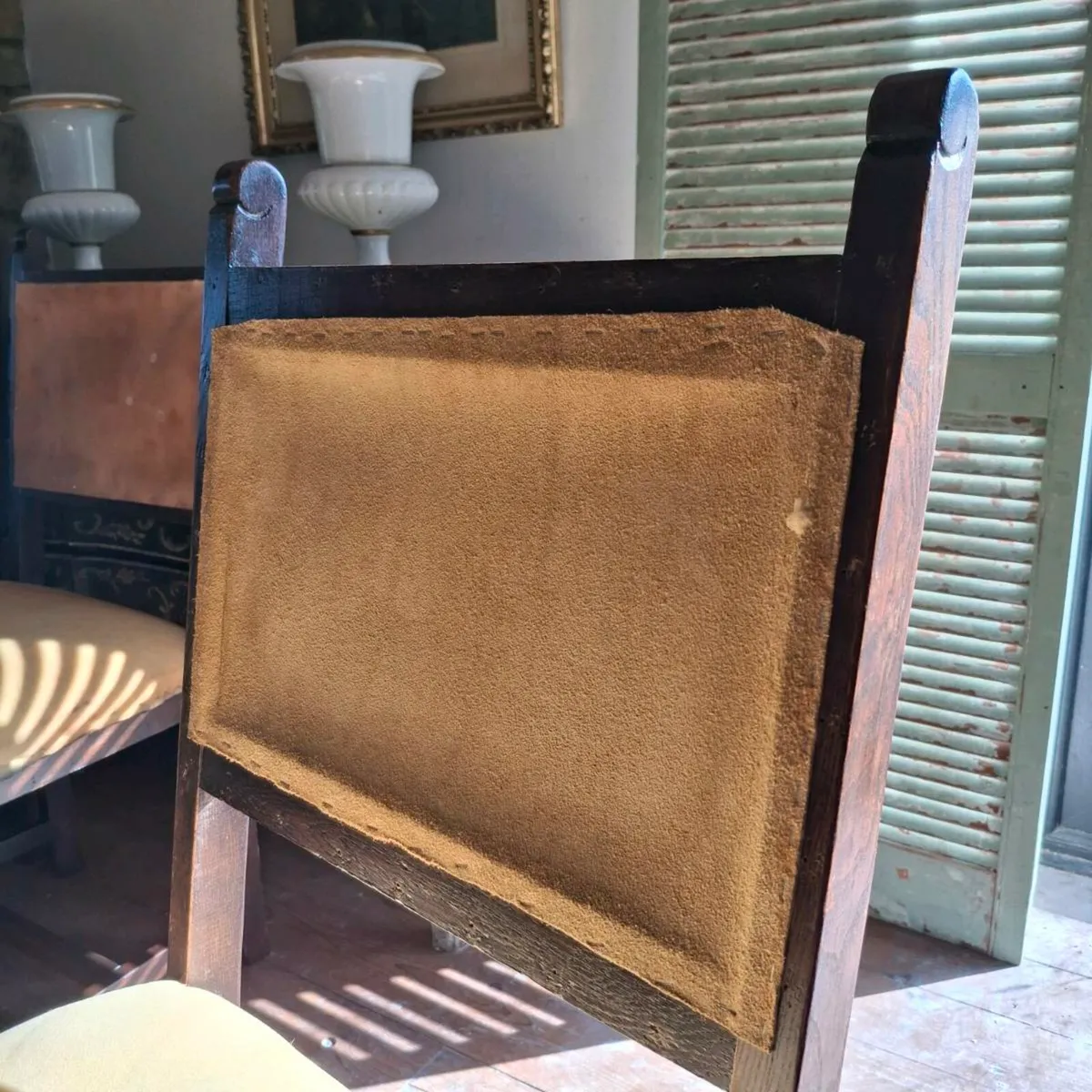 1920's Oak Chairs - Image 2