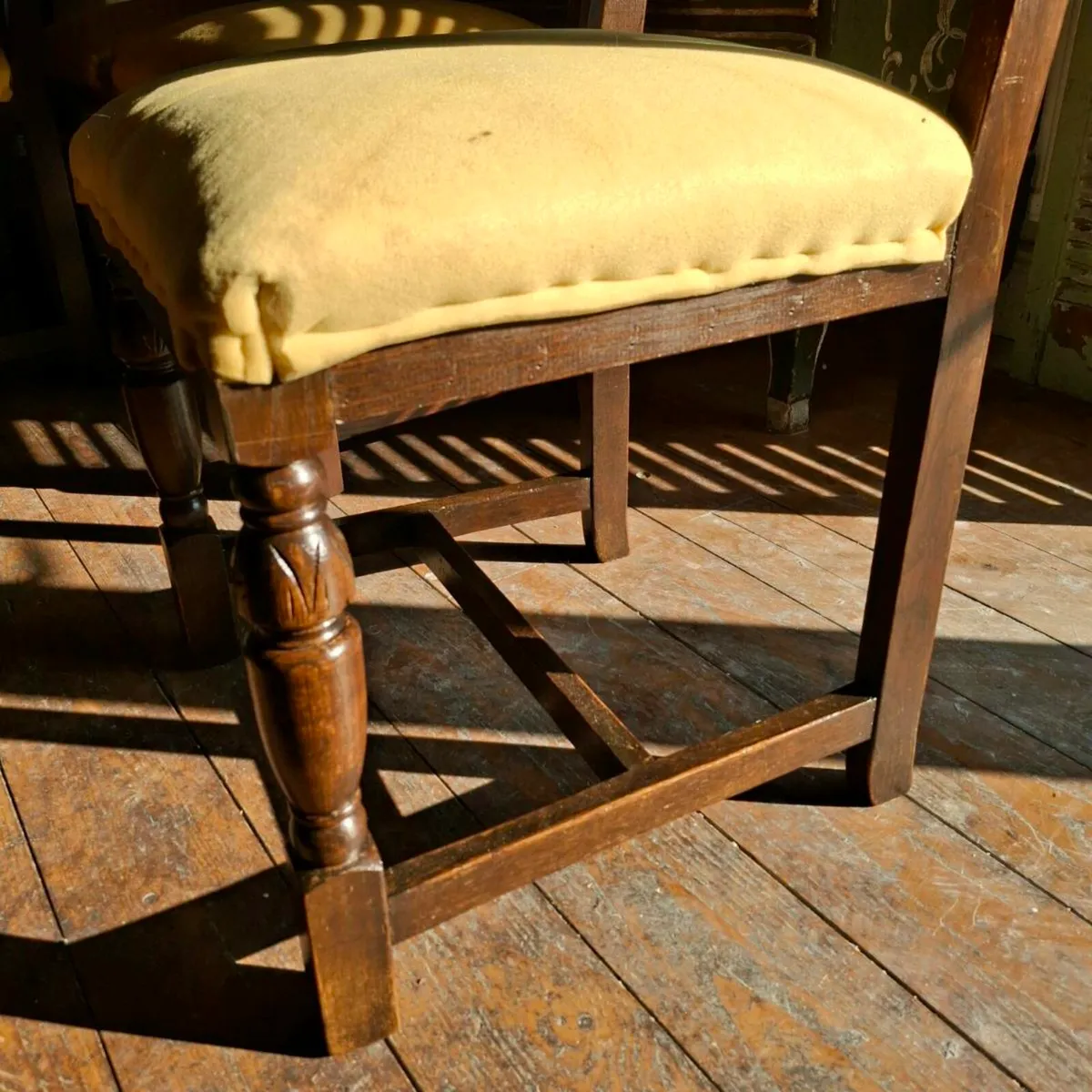 1920's Oak Chairs - Image 3