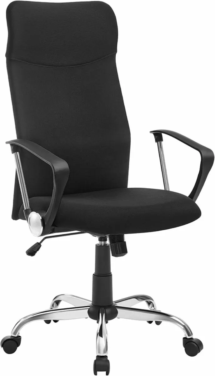Office Ergonomic Chair Swivel Upholstered Seat - Image 4