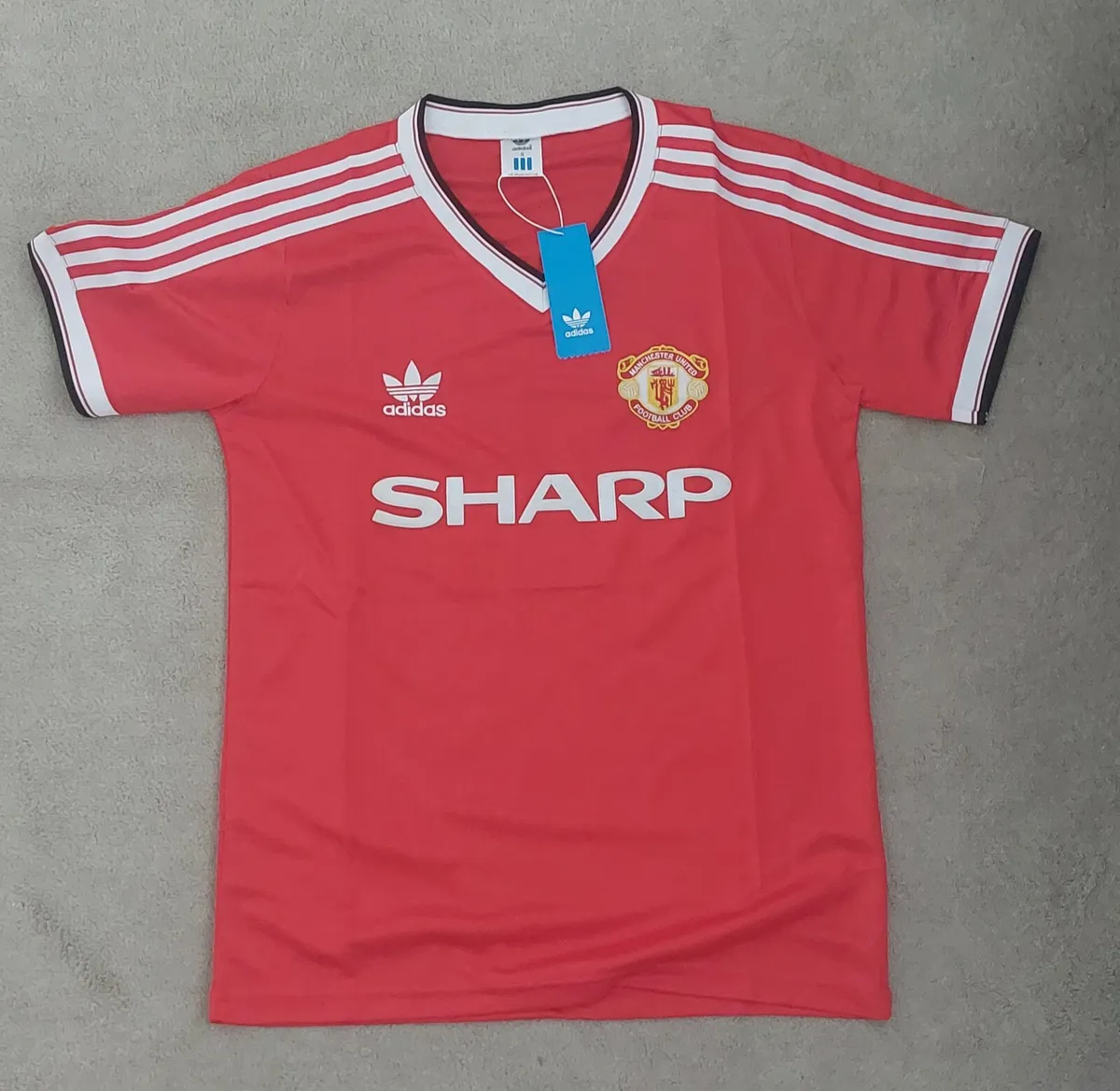 Man Utd 86-88 Home Jersey - Image 1