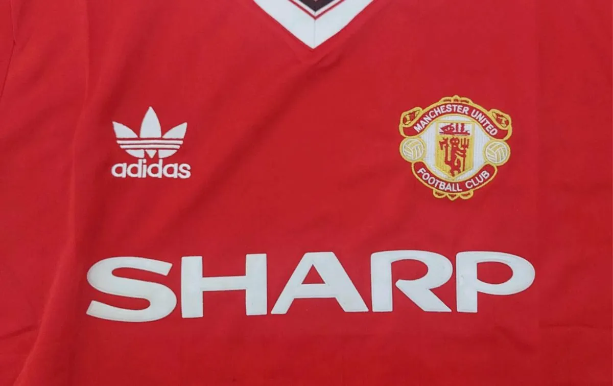 Man Utd 86-88 Home Jersey - Image 3