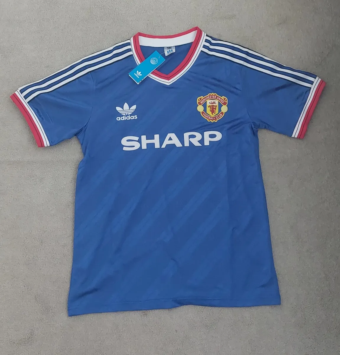 Man Utd 86-88 Away Jersey - Image 1