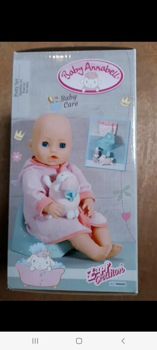 Baby Annabel Potty Set - new - Image 1
