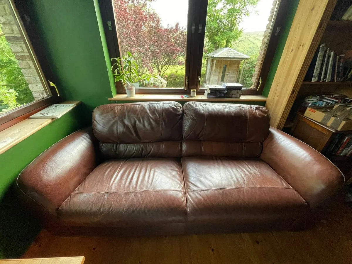 Leather sofa - Image 2