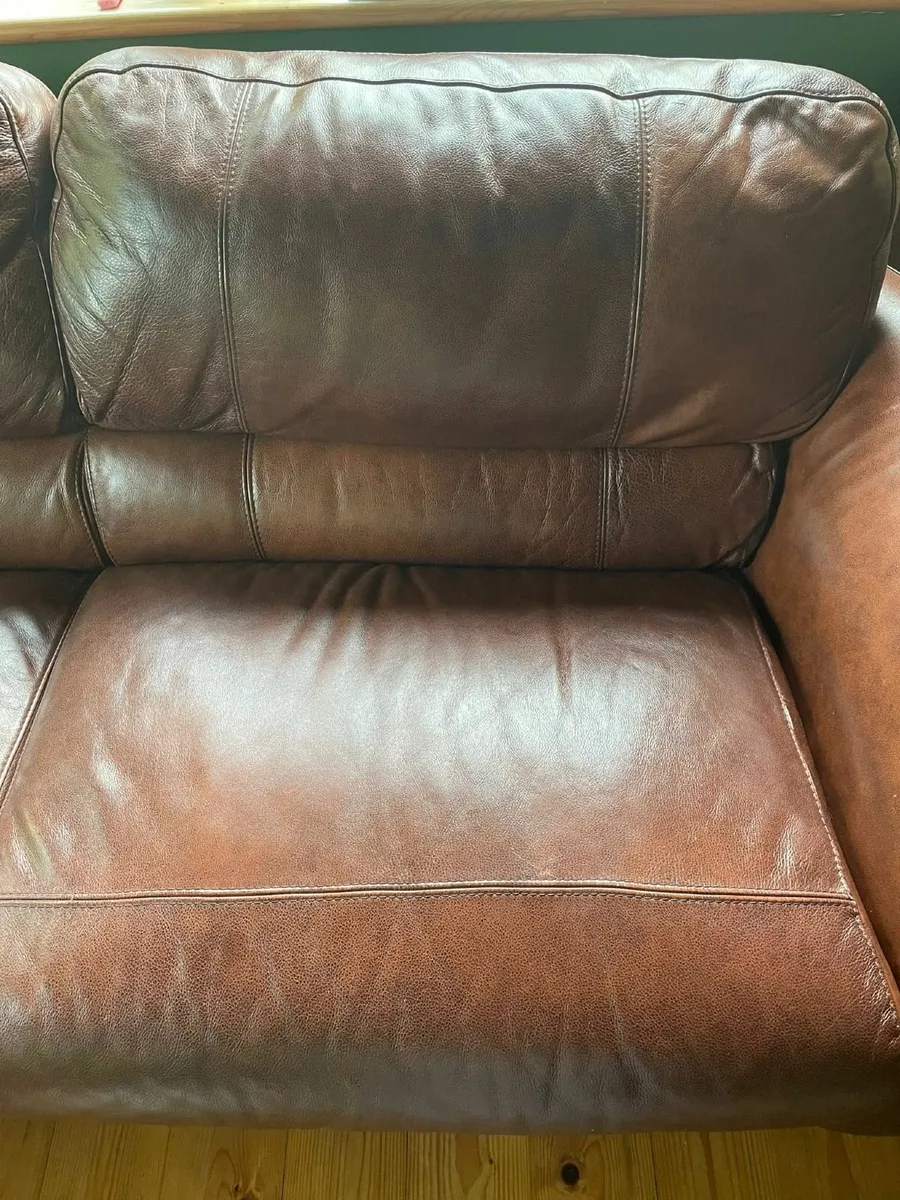 Leather sofa - Image 4