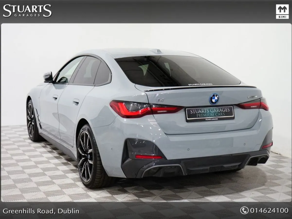 BMW i4 40 M-sport PRO With Tech Pack  Broklyn Gre - Image 2