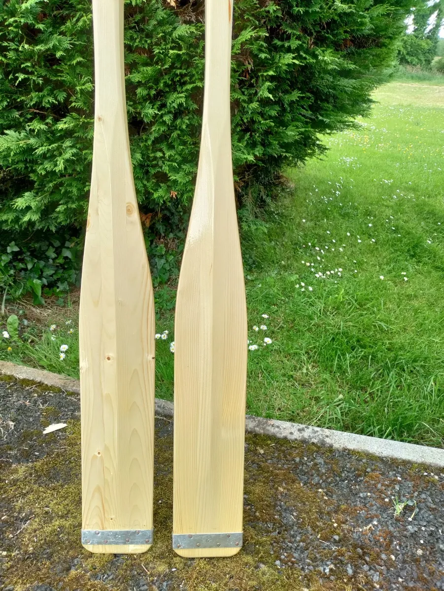 Boat oars for lake boat - Image 1