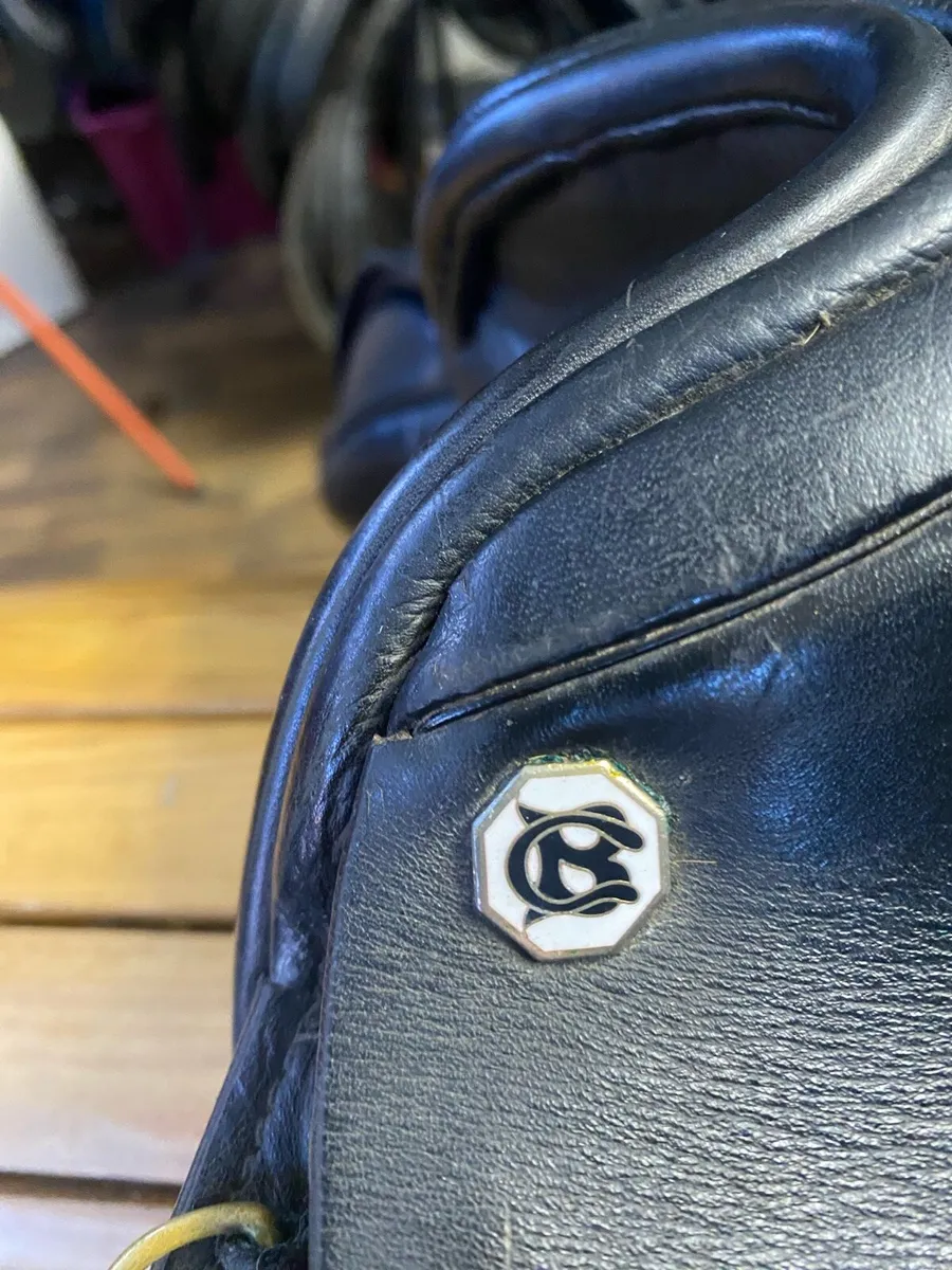17.5 wide cliff barnsby Leather saddle - Image 3