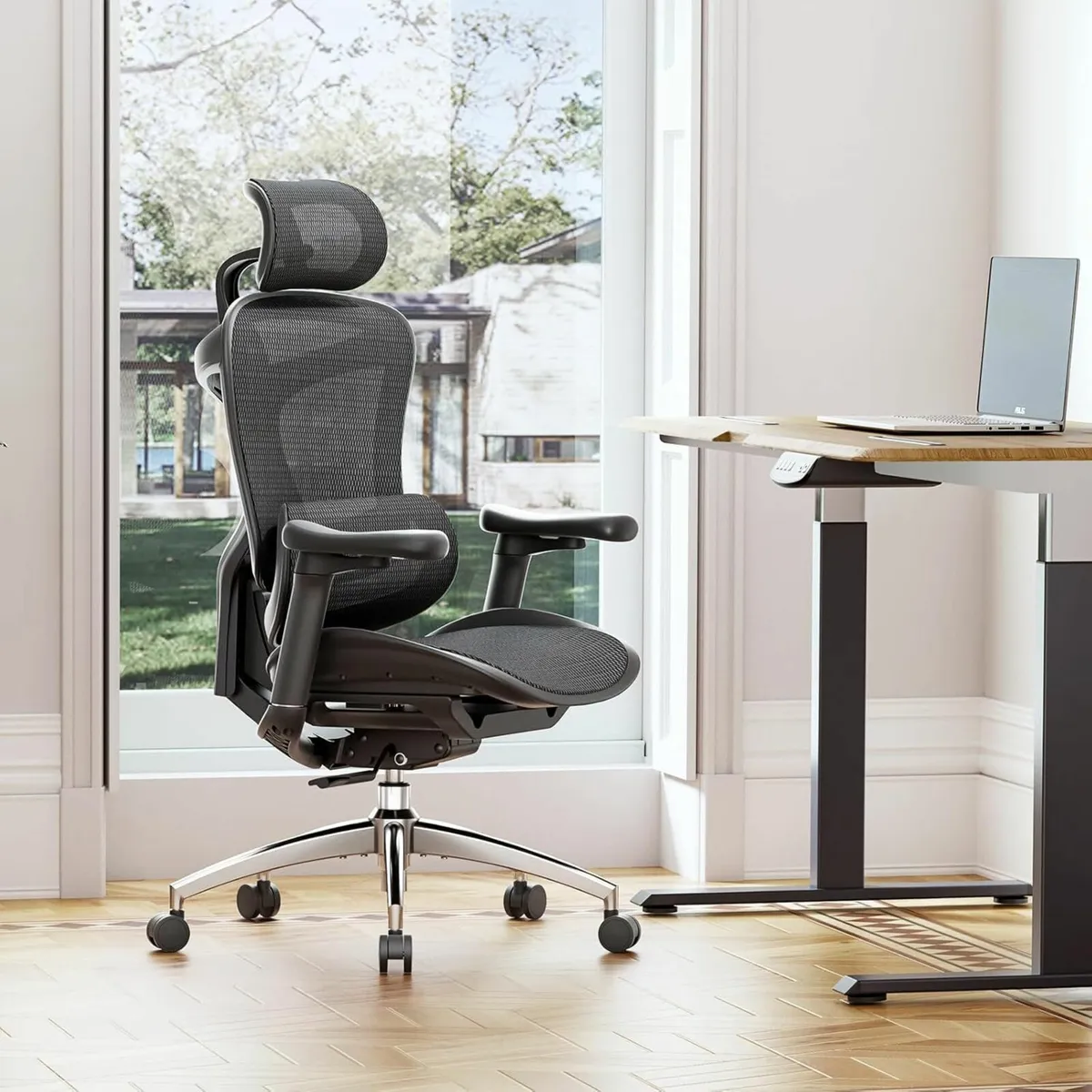 Ergonomic Office Chair Ultra Soft 3D Armrests - Image 1