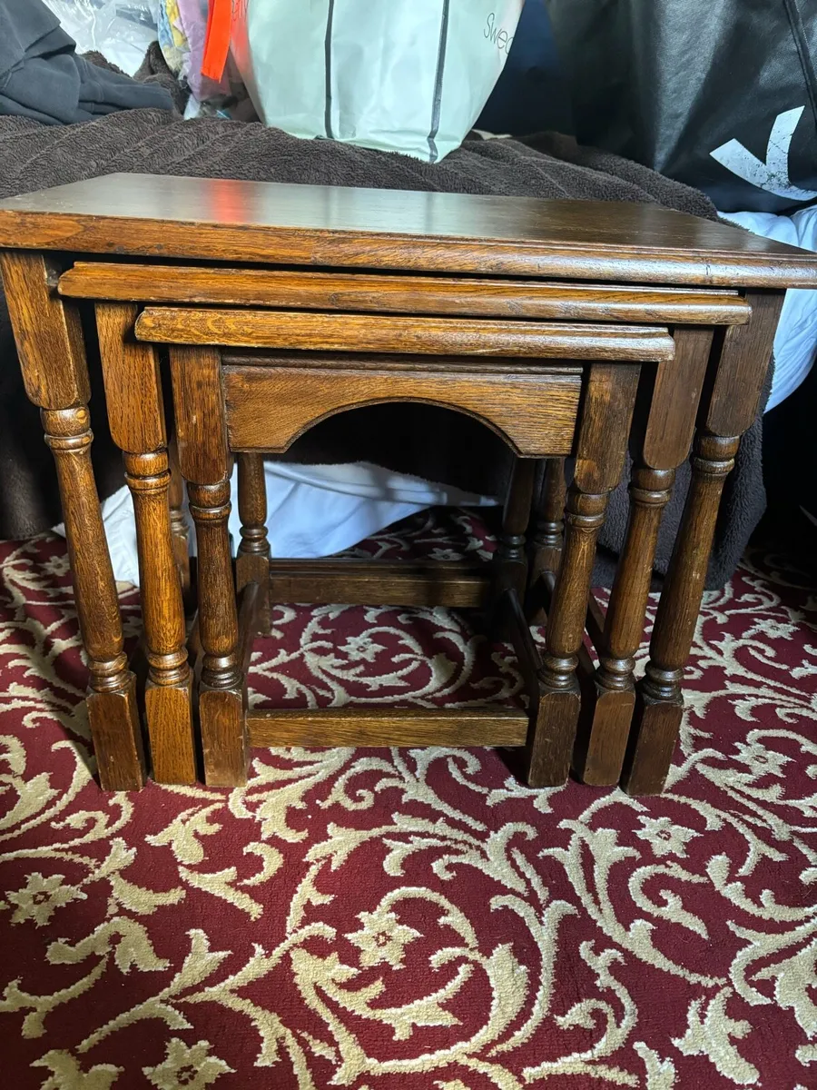 Vintage side tables - Image 1