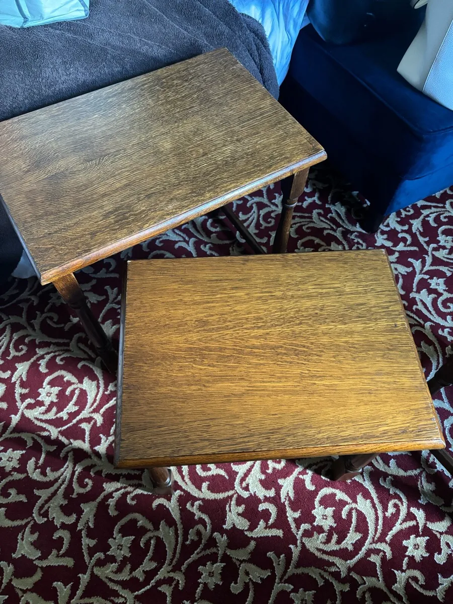 Vintage side tables - Image 2