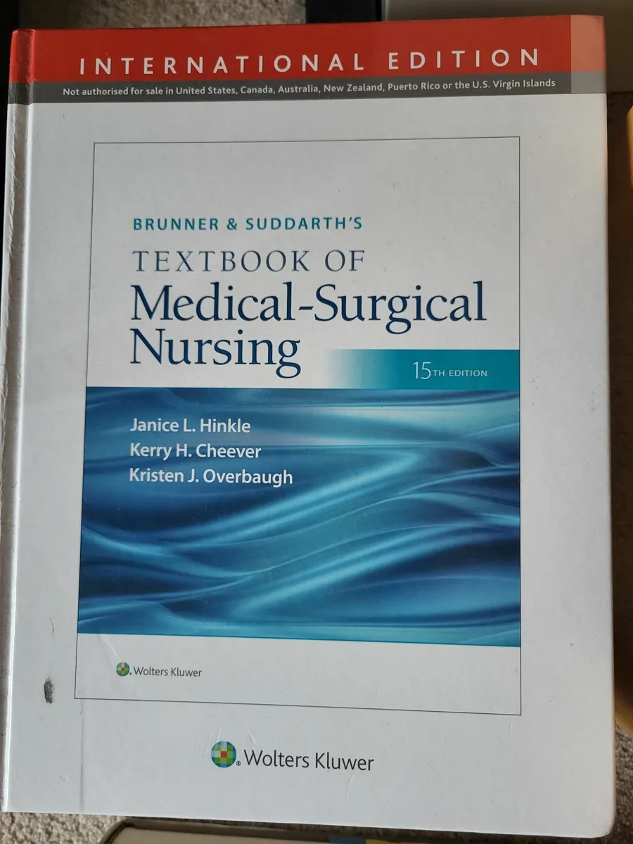 Textbook of Medical-Surgical Nursing