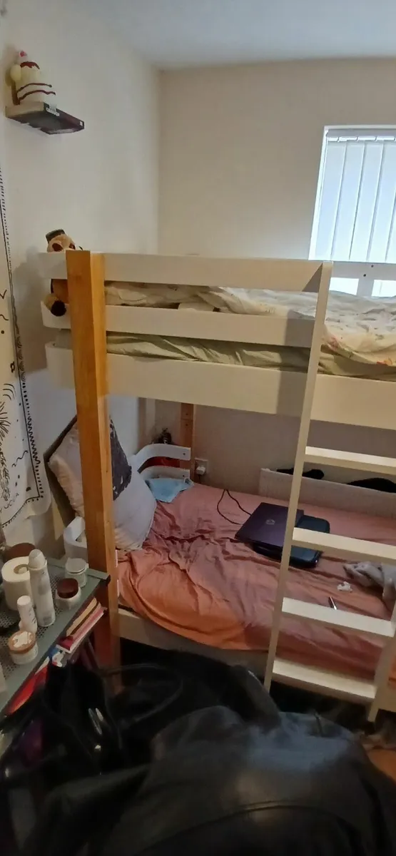 Bed (Bunk) and Mattress - Image 1