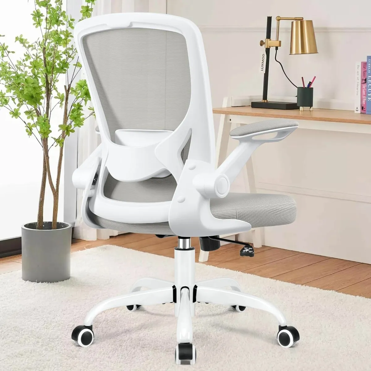 Ergonomic Mesh Office Chair Lumbar Support black - Image 1