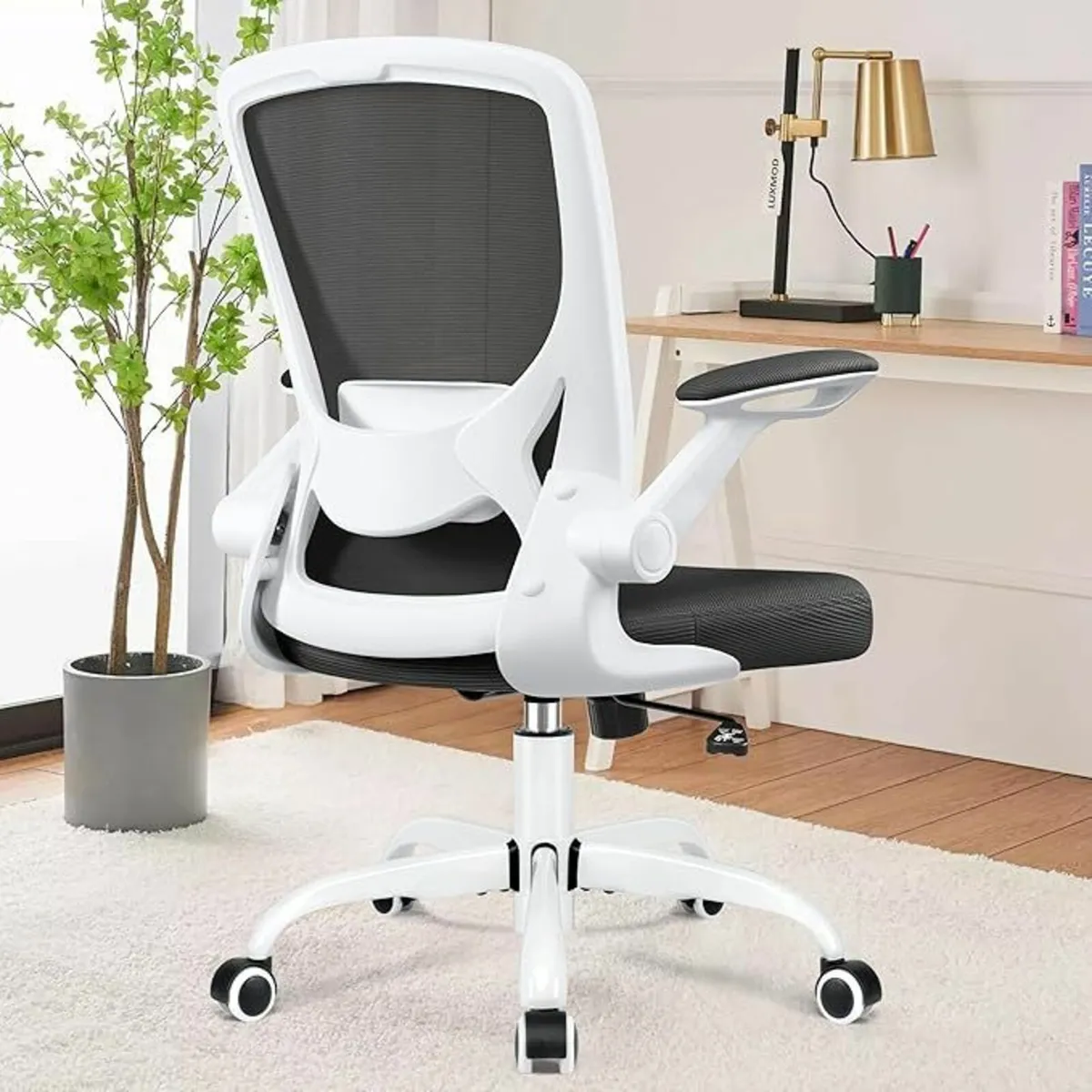 Ergonomic Mesh Office Chair Lumbar Support black - Image 2