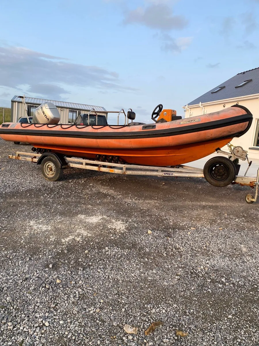 Humber destroyer 5.8m rib with Honda 4 stroke - Image 2