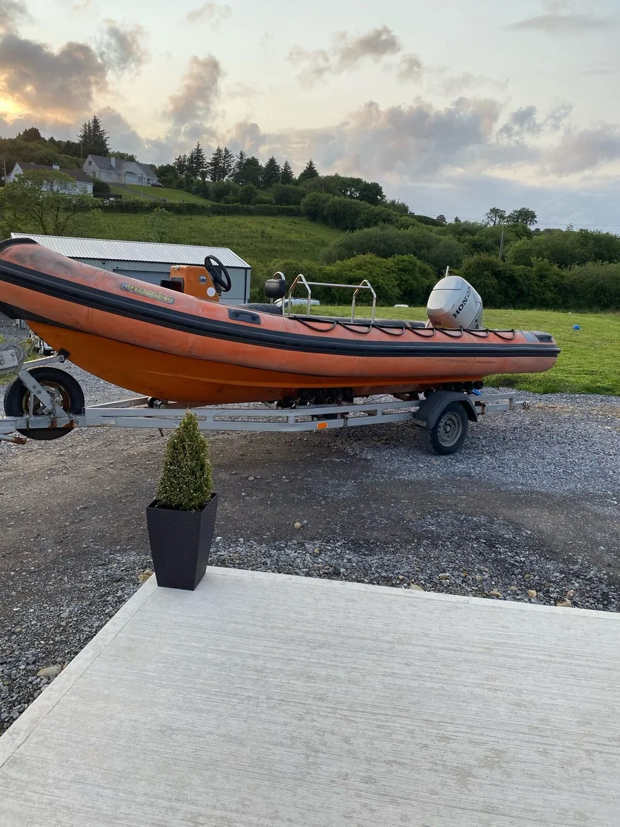 Humber destroyer 5.8m rib with Honda 4 stroke - Image 3