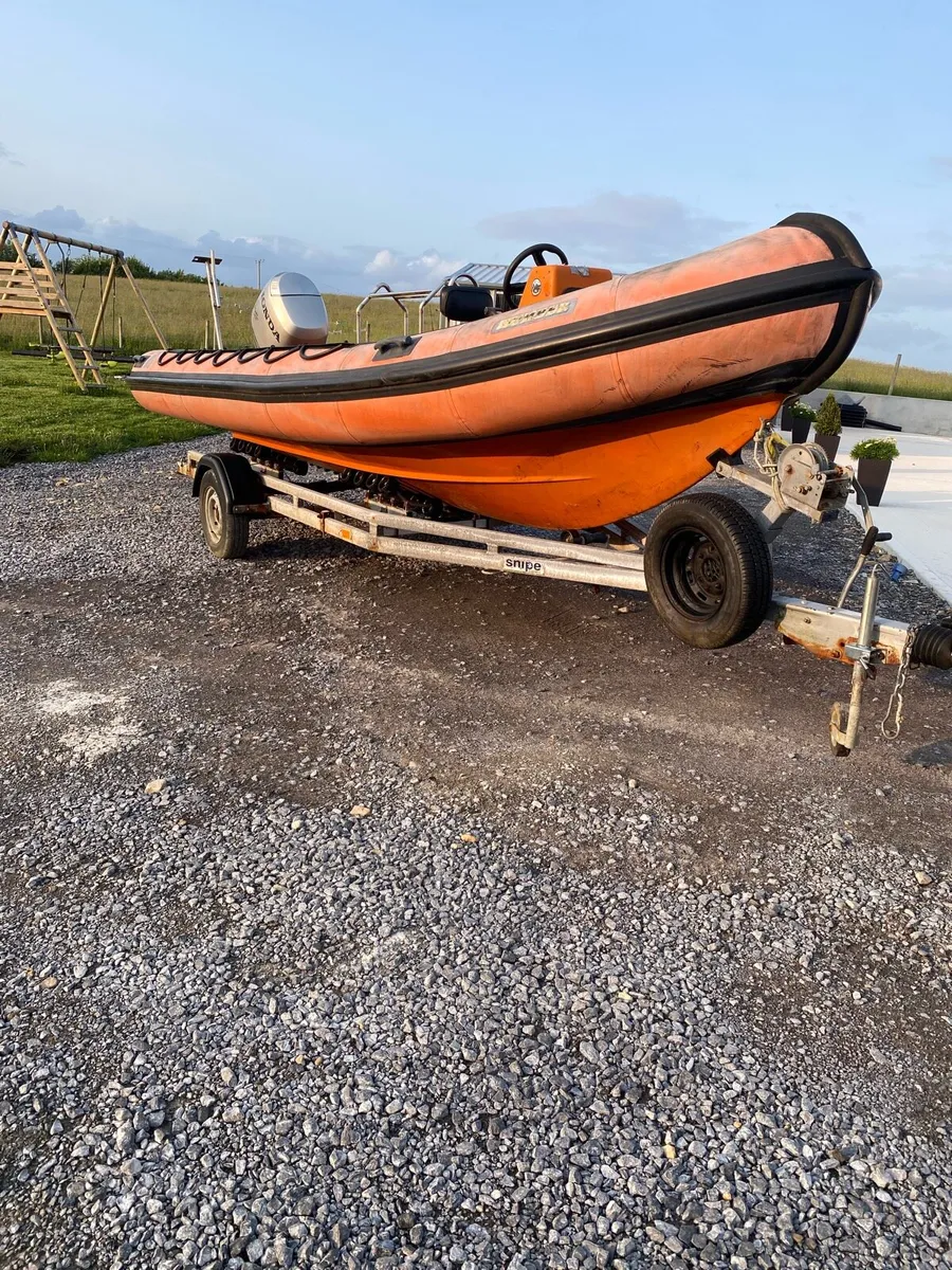 Humber destroyer 5.8m rib with Honda 4 stroke - Image 4