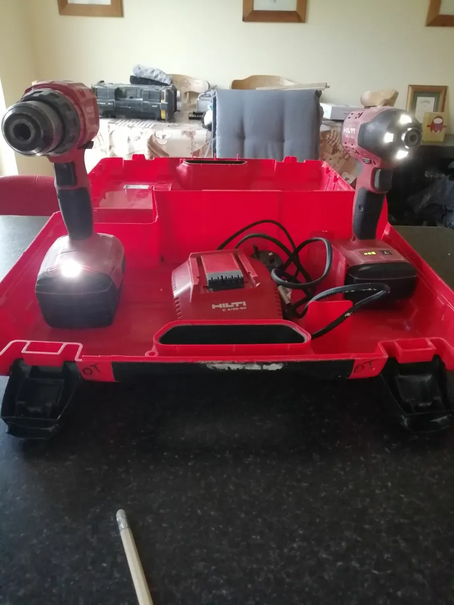 22v Hilti drill kit - Image 2