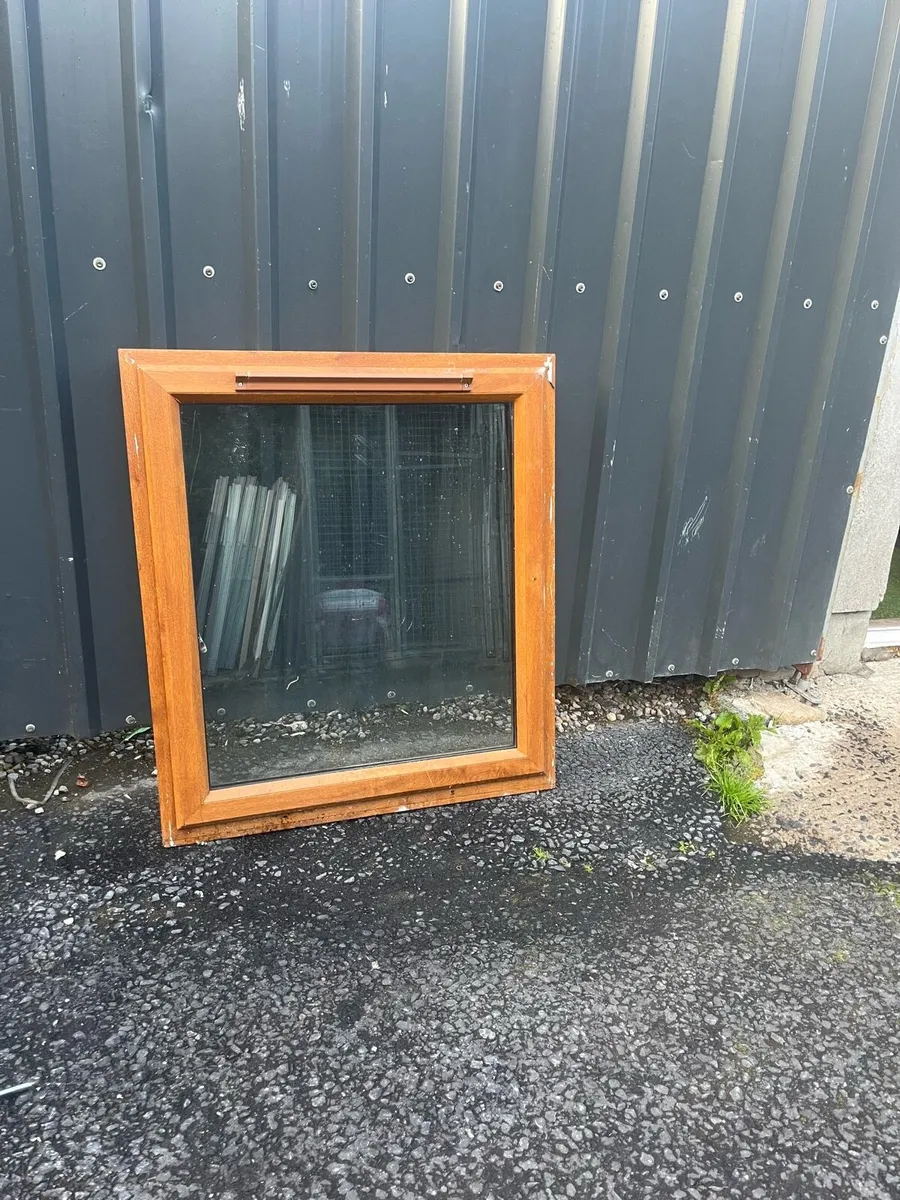 White pvc window