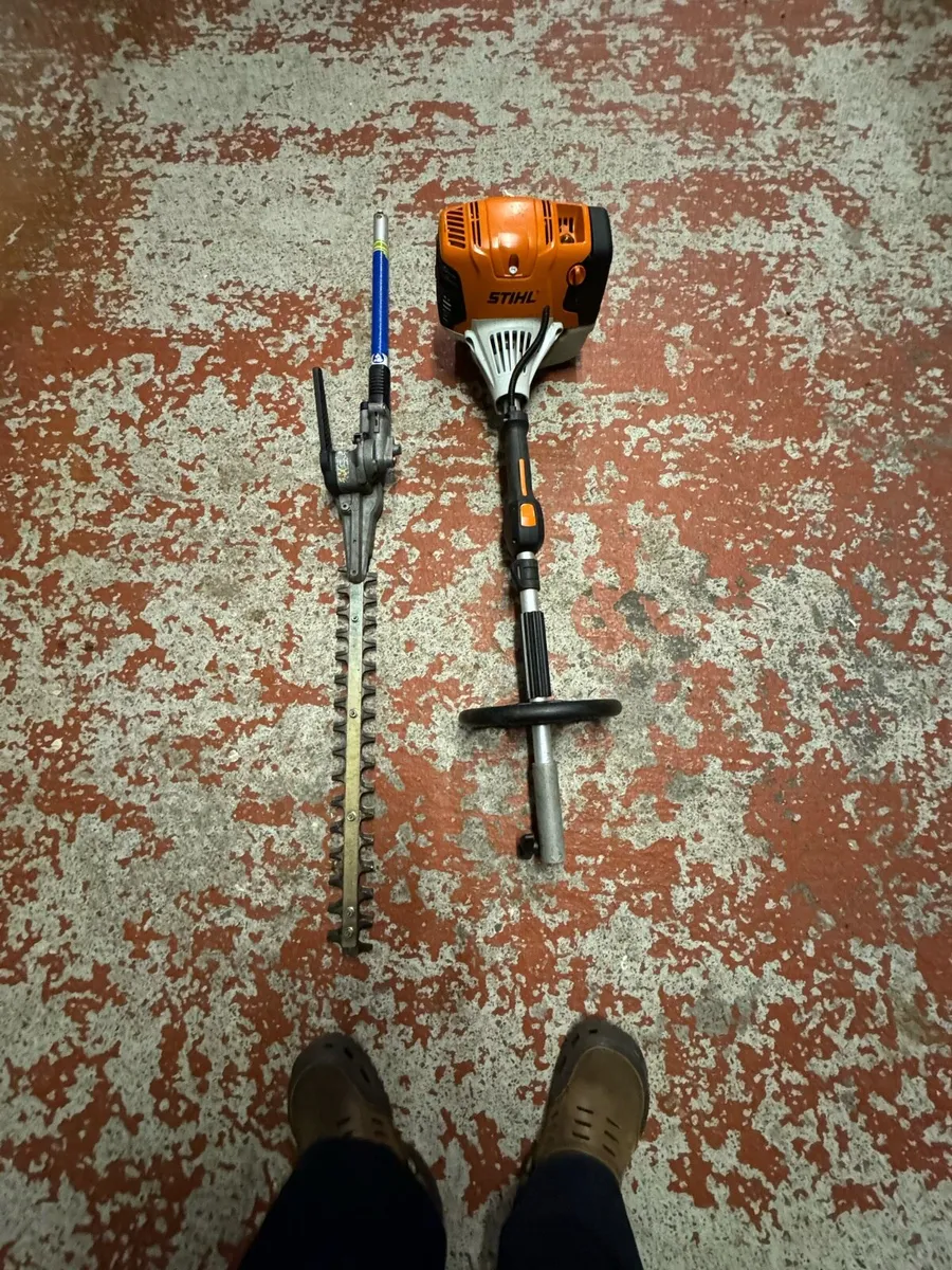 Chainsaw Sthil KM131 with hedge cutter - Image 3
