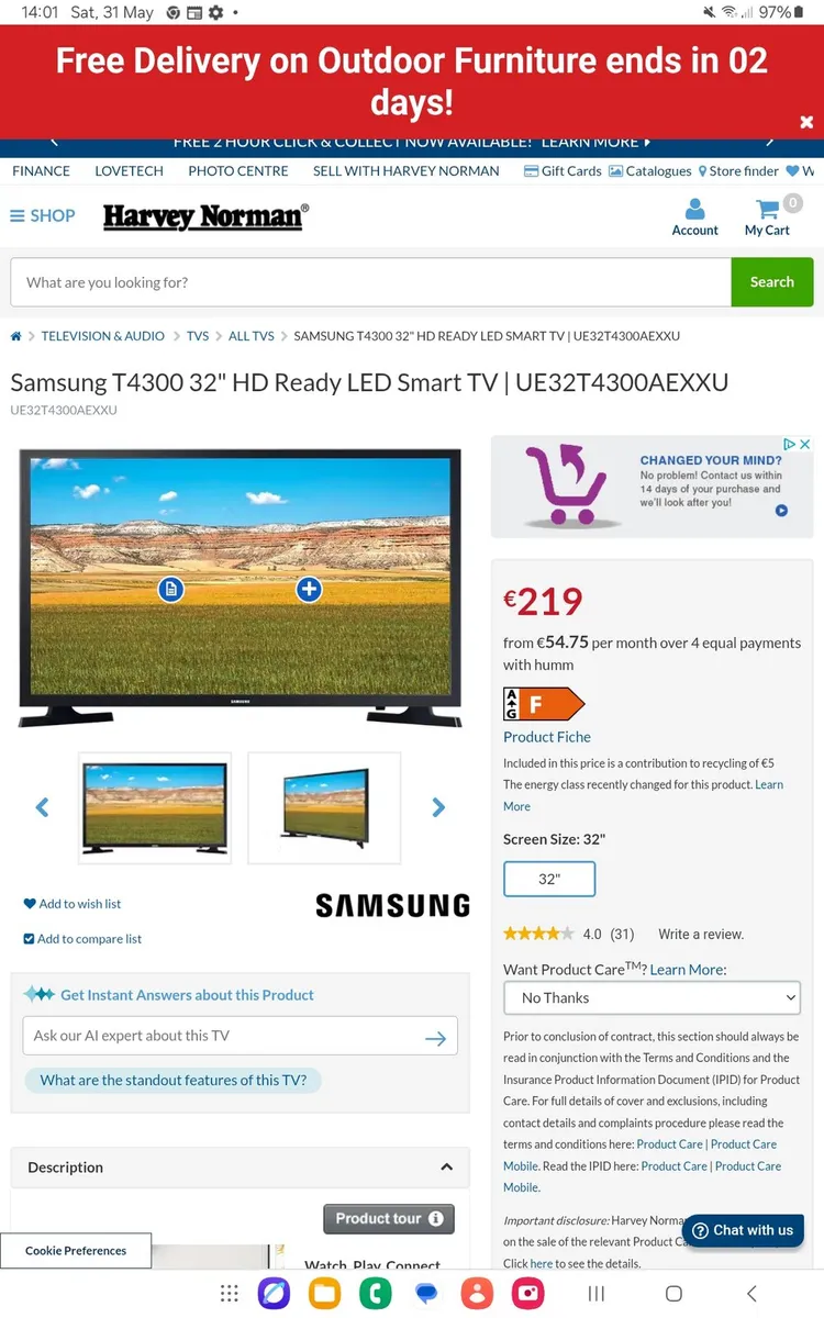 SAMSUNG SMART TV - Image 4