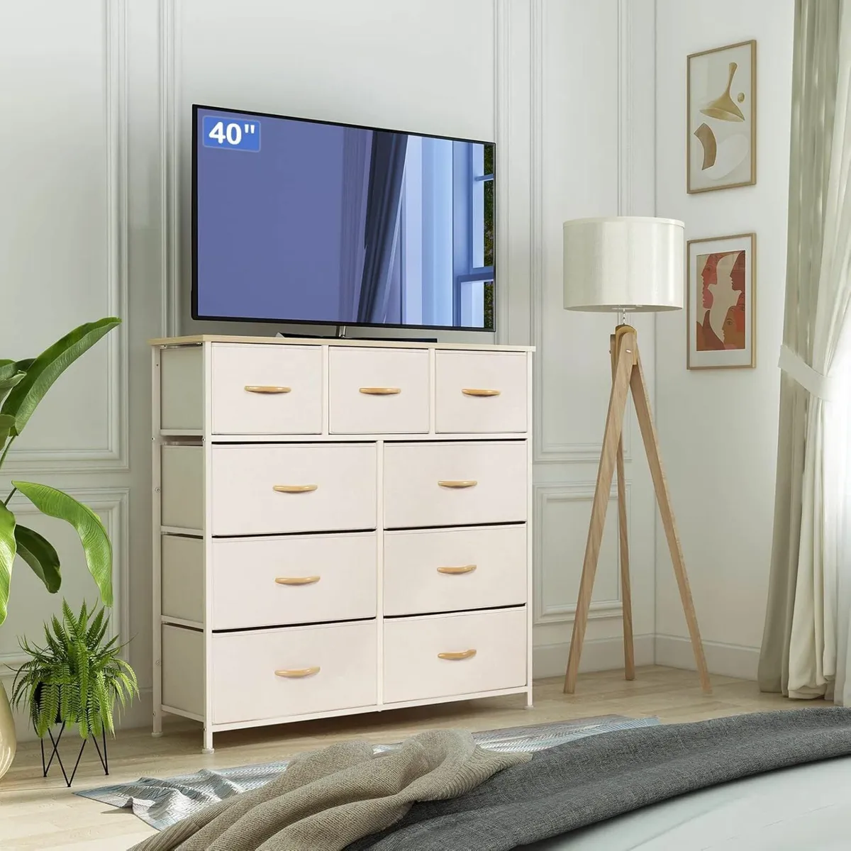 Chest of Drawer Bedroom Dresser Storage TV cabinet - Image 3