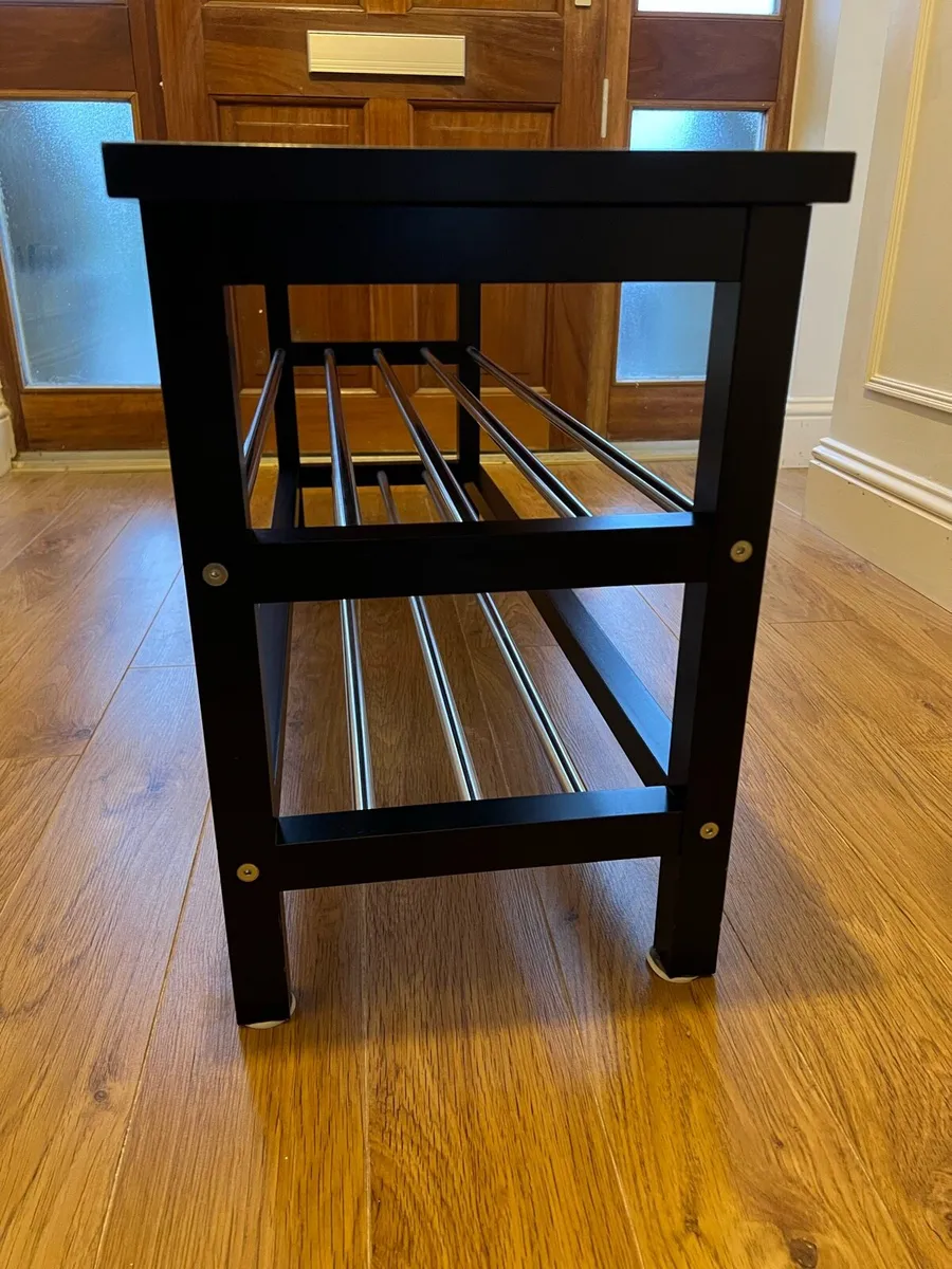 Bench with shoe storage - 108x34x50 cm - Image 2