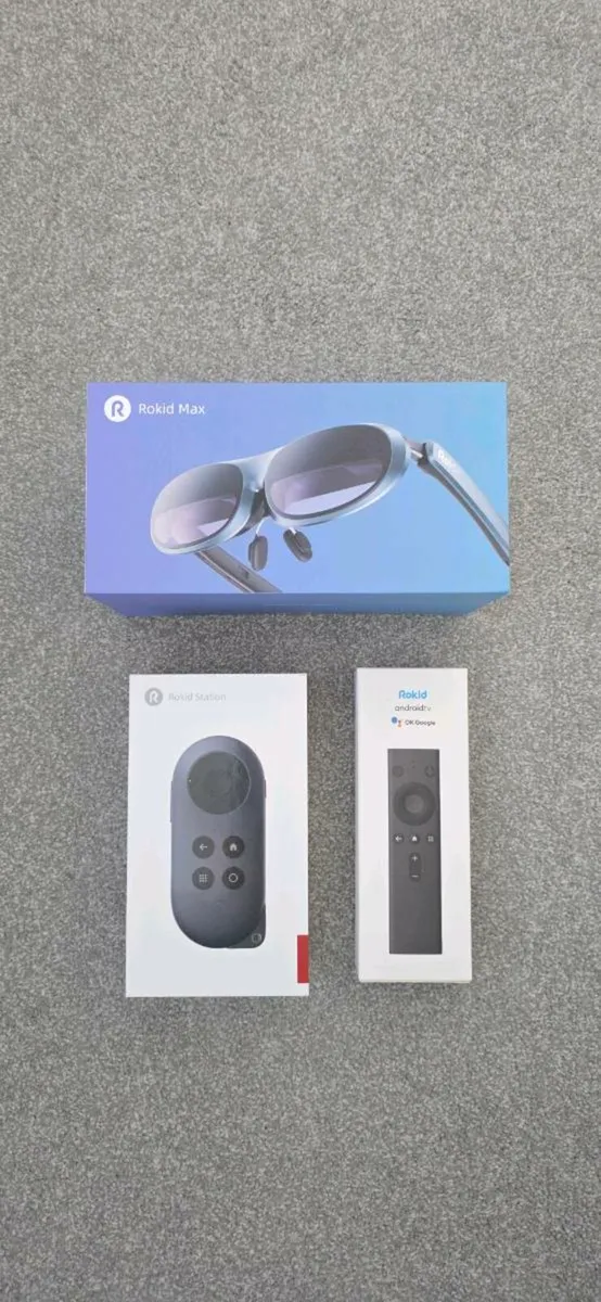 AR Glasses Rokid Max Joy Pack NEW Sealed Box. - Image 1