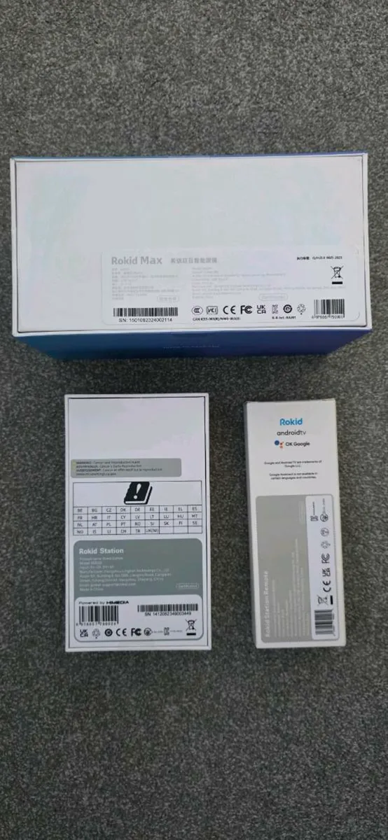 AR Glasses Rokid Max Joy Pack NEW Sealed Box. - Image 2