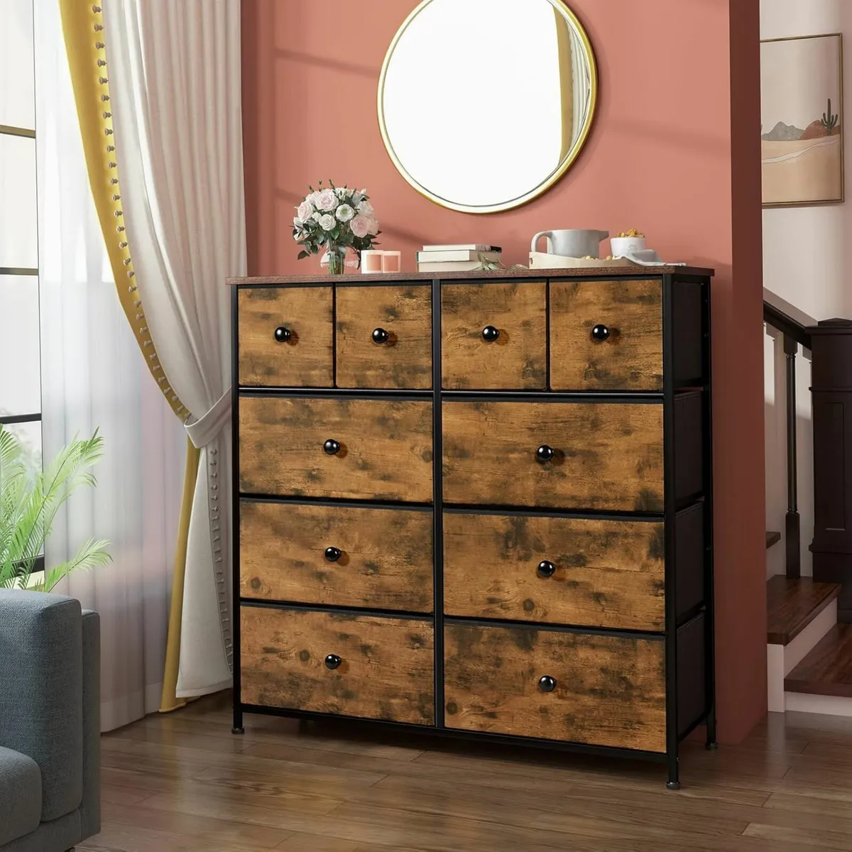 Chest of Drawers Living Bed room Furniture Closet - Image 1