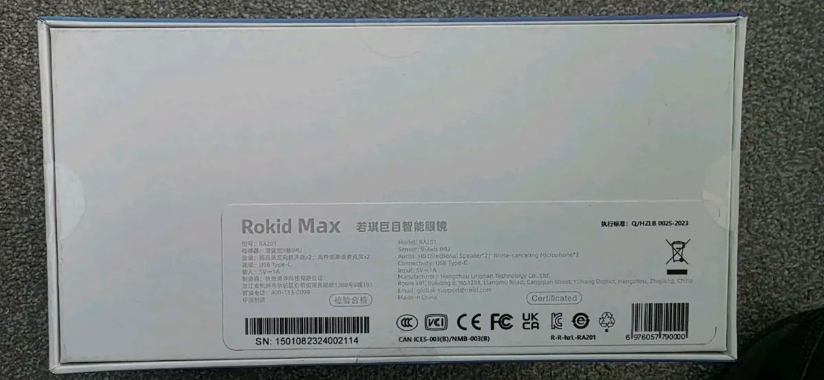 AR Glasses Rokid Max Joy Pack NEW - Image 4
