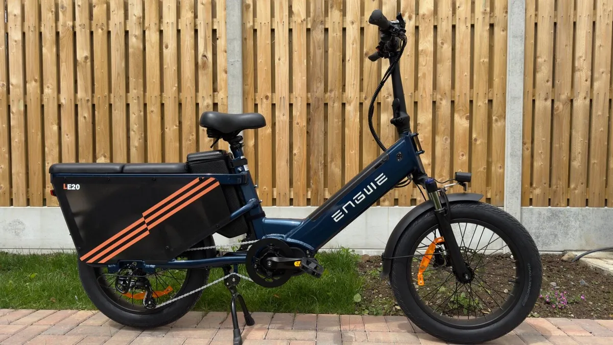 Engwe LE20 Cargo e-bike (USED ONCE FOR REVIEW) - Image 1