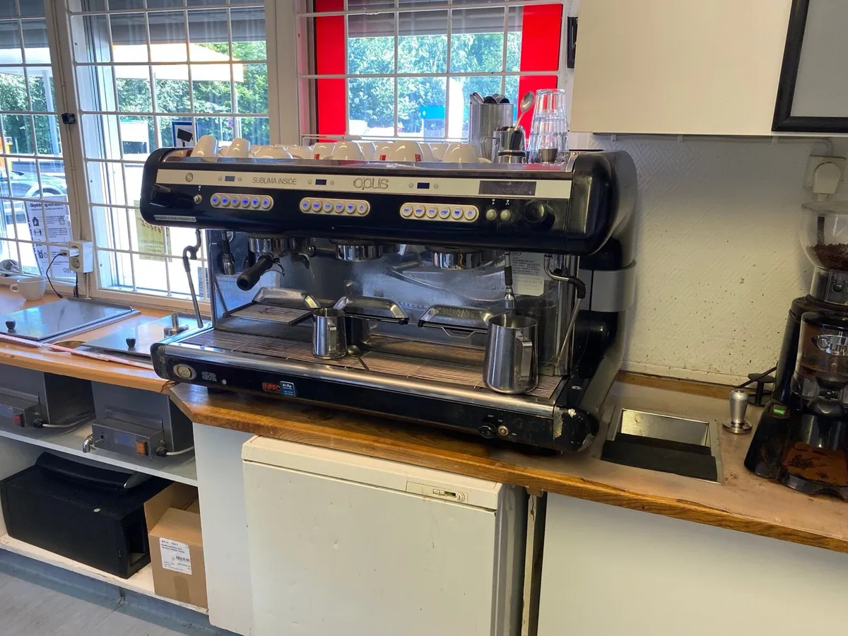 Multiboiler commercial coffee espresso machine - Image 1