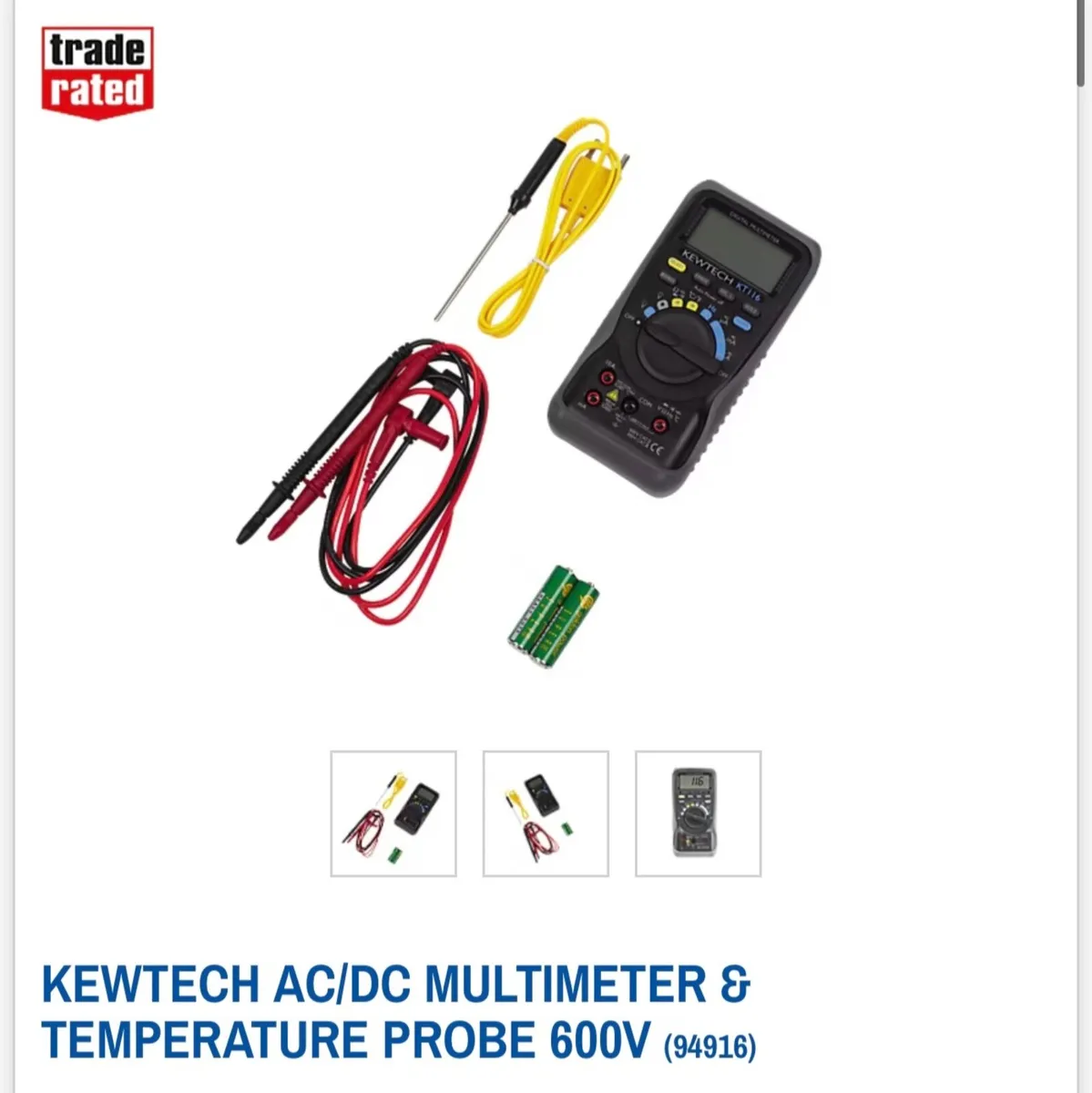 Kewtech kt16 (Brand New) - Image 1