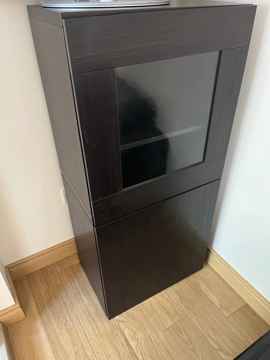 Cabinet with glass doors - Image 1