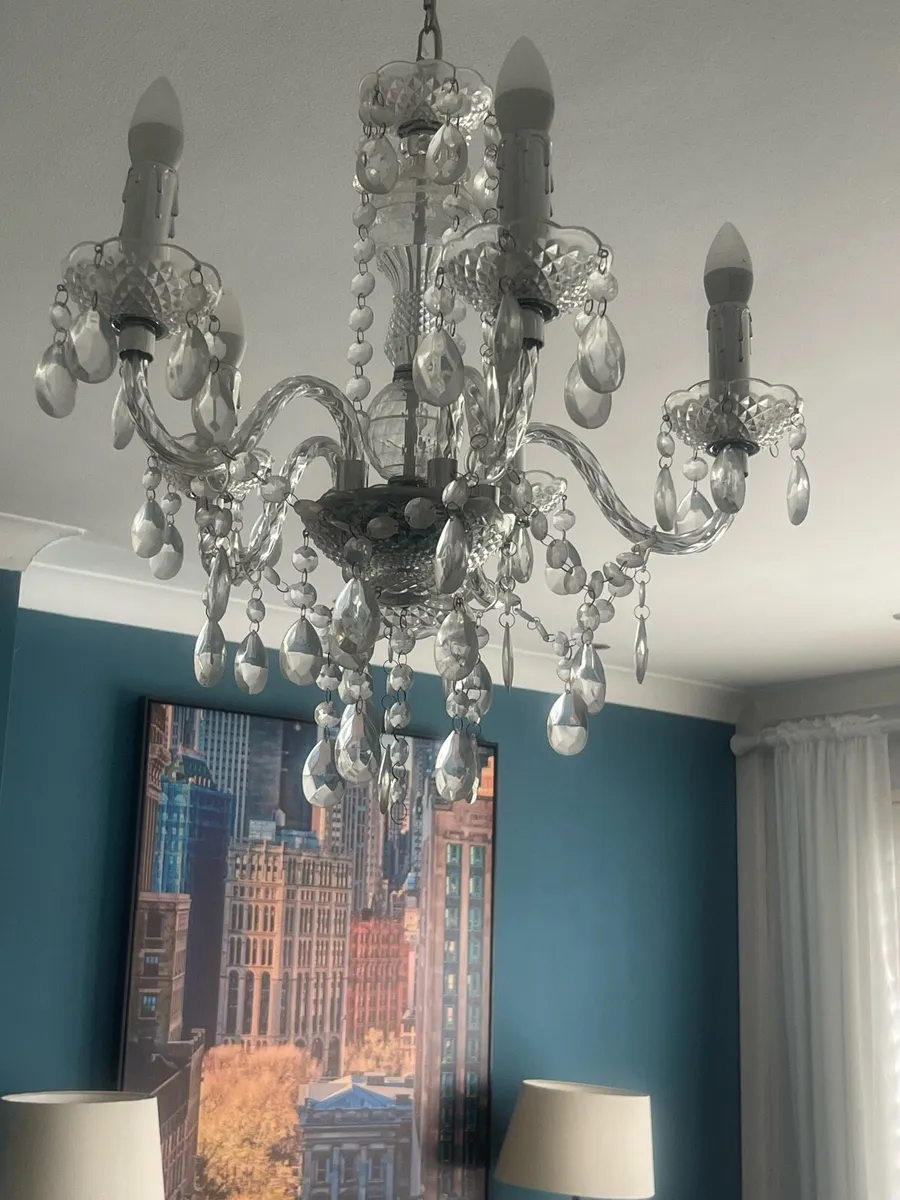 Chandelier  5 candle lights - Image 4