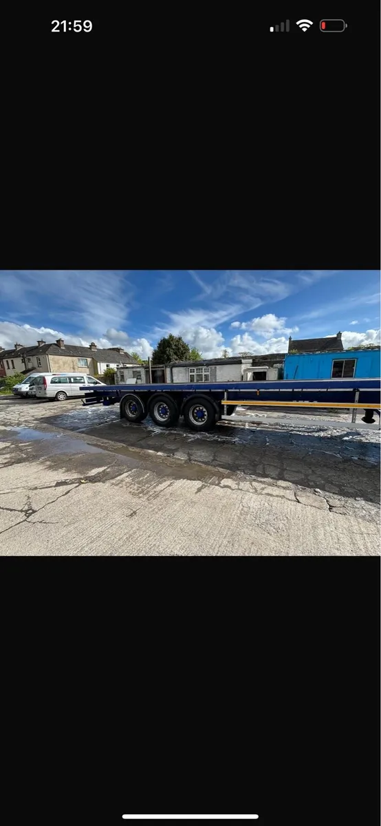 Flat trailer - Image 1
