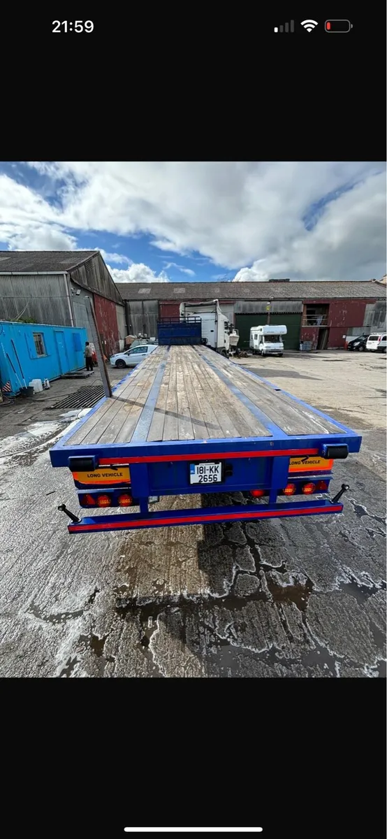 Flat trailer - Image 3