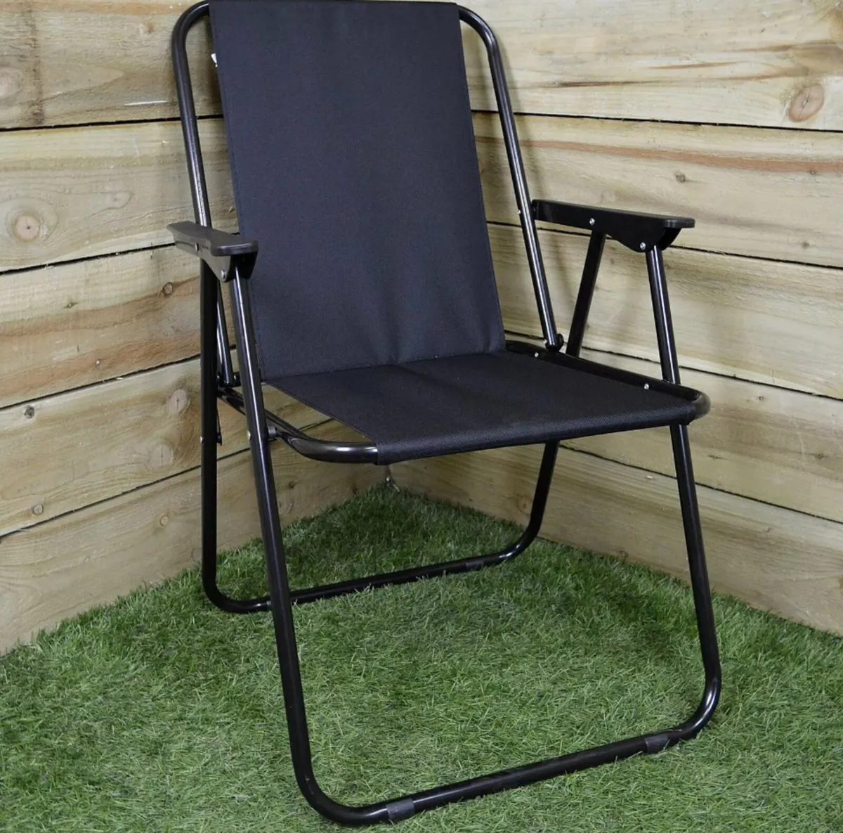 NEW Folding Deck Chair for Camping Garden Beach - Image 1