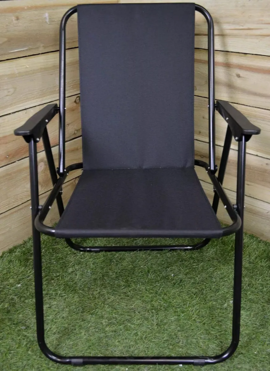 NEW Folding Deck Chair for Camping Garden Beach - Image 4