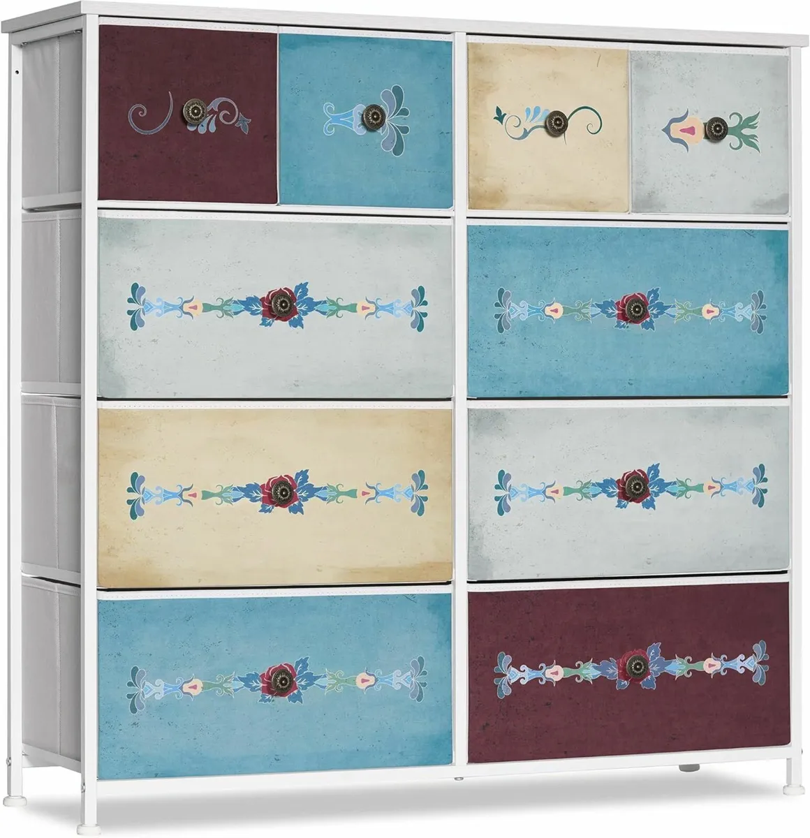 Chest of Drawers 10 Storage Cabinet Hallway - Image 2