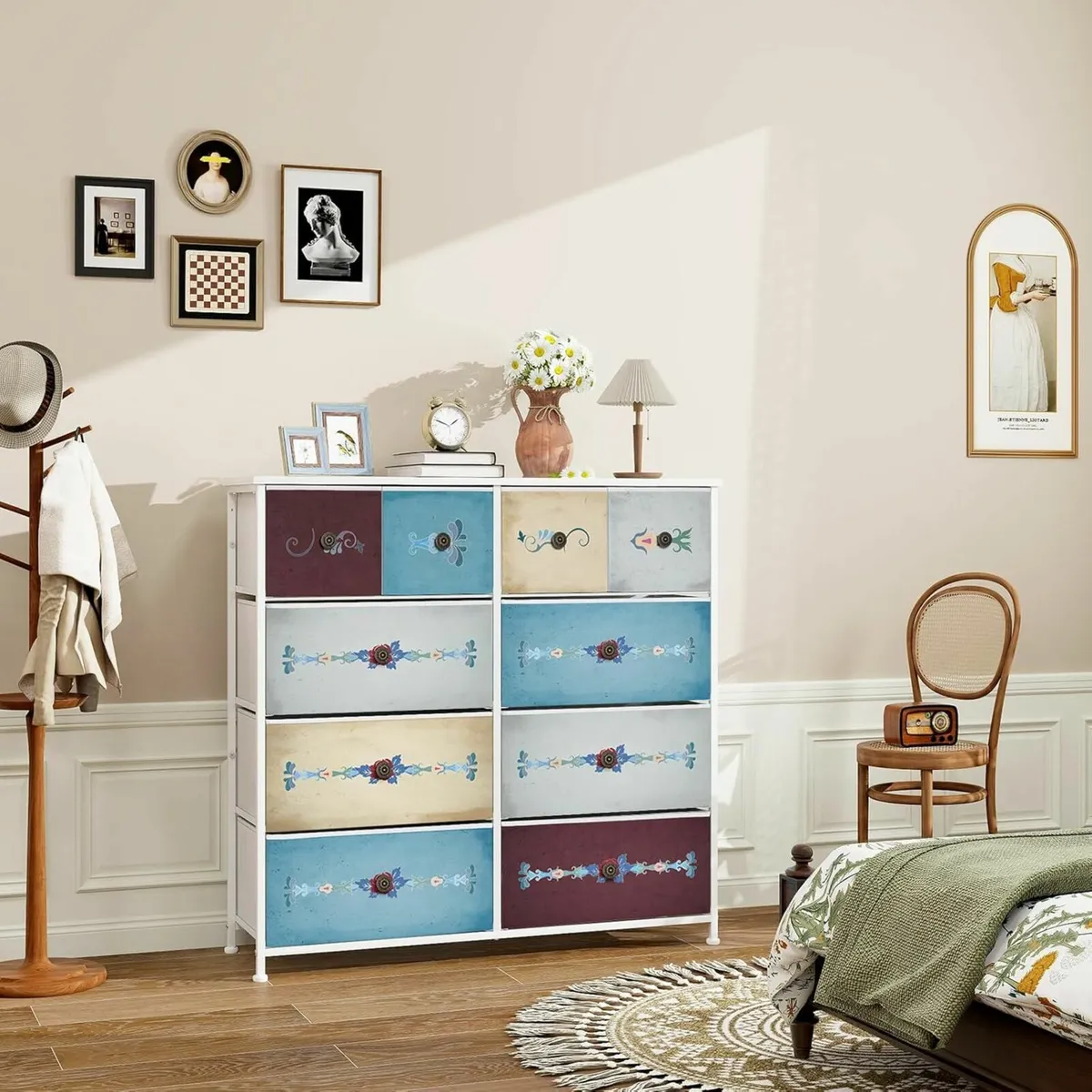 Chest of Drawers 10 Storage Cabinet Hallway - Image 1