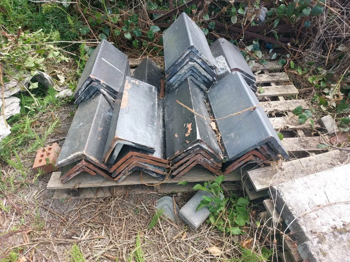 Old Glazed Ridge Tiles