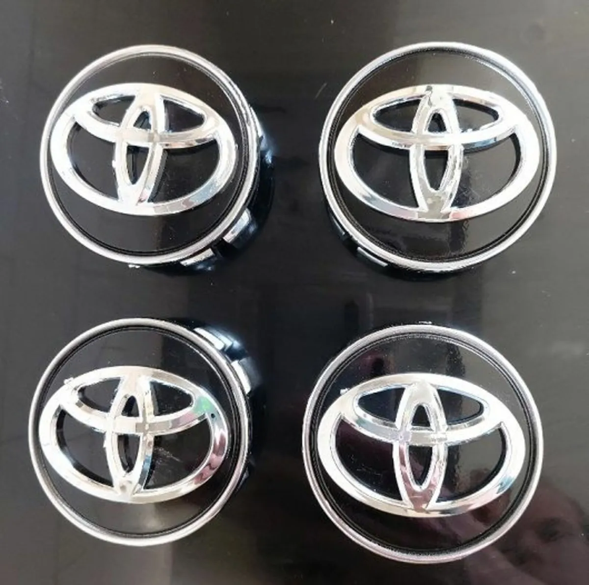 4 x NEW Toyota Centre Caps (62mm) FREE POST - Image 1