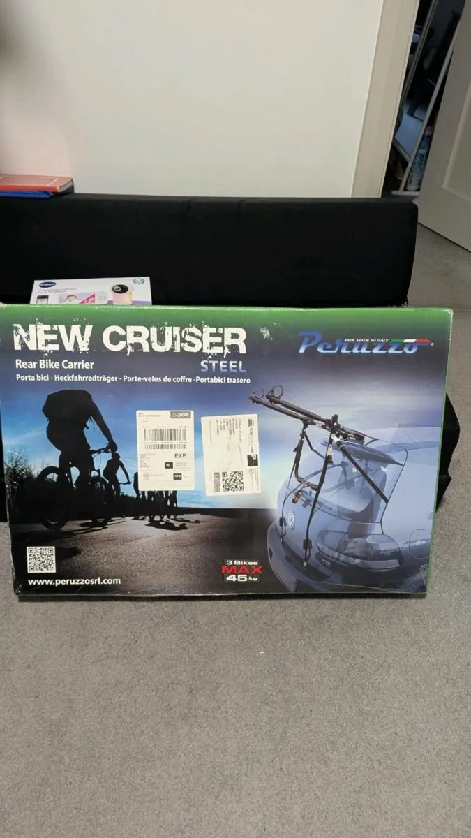 Peruzzo New Cruiser 305 Bicycle Carrier 3 Tailgate - Image 1