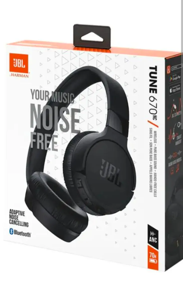 JBL noise cancelling headphones